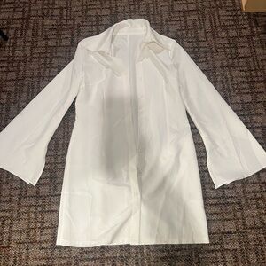 Princess Polly White Long Sleeve Dress